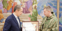 Вячеслав Гладков наградил бойцов добровольческого отряда «БАРС-Белгород» - Сетевое издание Красный Октябрь